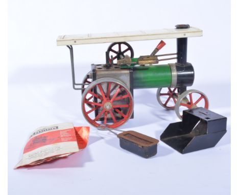 Mamod live steam traction engine, unboxed.