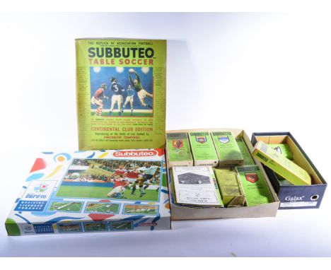 Vintage and modern Subbuteo, including sets, teams and two Parker Strikers games, quantity.