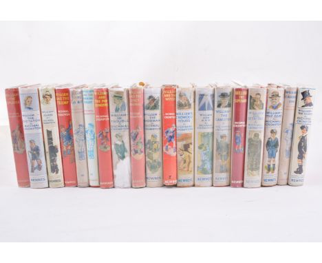 Collection of Just William books by Richmal Crompton, approximately 40 titles, including some first edition, some dating from