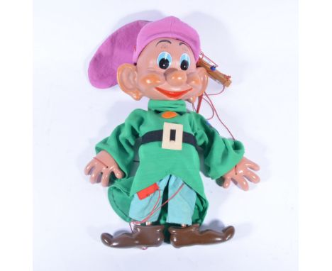 Pelham Puppet, large Dwarf from Snow White and the Seven Dwarves set, 55cm.