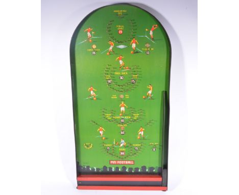 Football Bagatelle board, table football game, Pro Shot Gold by Marx, small snooker table etc.