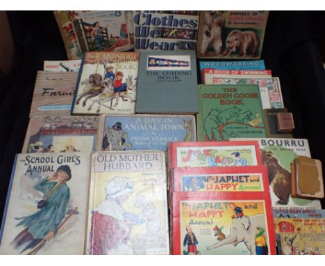 A SMALL COLLECTION OF PUFFIN PICTURE BOOKS and various vintage children's books