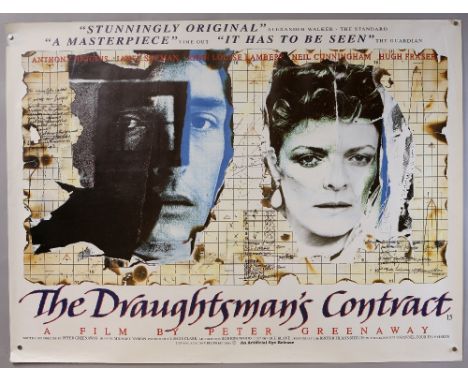 12 British Quad film posters including The Draughtsman's Contract, Arabian Nights, How To Murder Your Wife, The Magic Flute, 