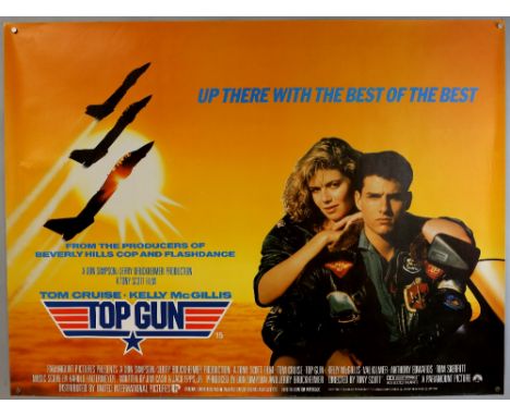 Five British Quad film posters including Batman Teaser, Top Gun, Michael Jackson Moonwalker, video Batman posters, Robocop Li