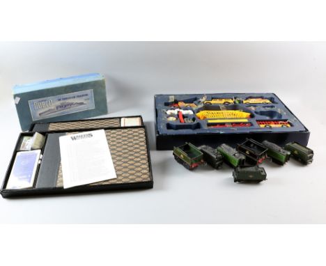 Boxed Corgi 48 Jean Richard Circus, incomplete, Hornby 00 D1 Through Station, DA455, boxed, 7 various tenders, platform secti