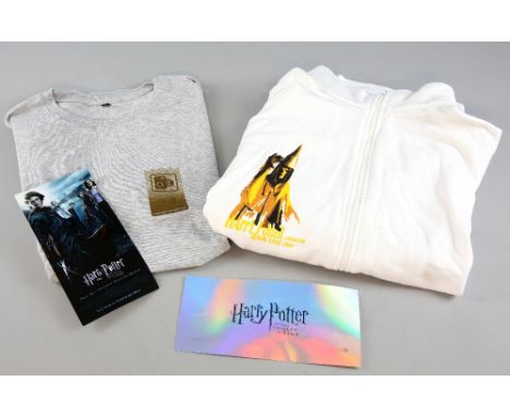 Harry Potter and The Goblet of Fire (2005) Second Unit Underwater Crew T-Shirt (size Large), Second Unit Crew Zip up Jacket (