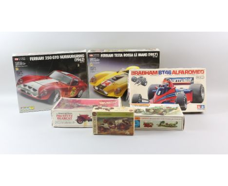 Various Kits to include Bburago Ferrari, Matchbox and Airfix
