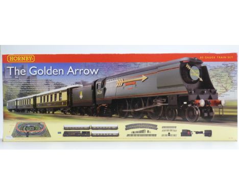 Hornby 00 gauge&nbsp;The Golden Arrow train set R1119, in original box&nbsp;