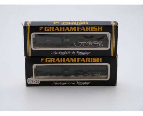 Two Graham Farish N gauge BR 4-6-2 Flying Scotsman locomotives 1822, both in boxes
