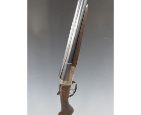 Robust No.30 - E 244 12 bore side by side ejector shotgun with engraved lock, underside, trigger guard, and top plate, cheque