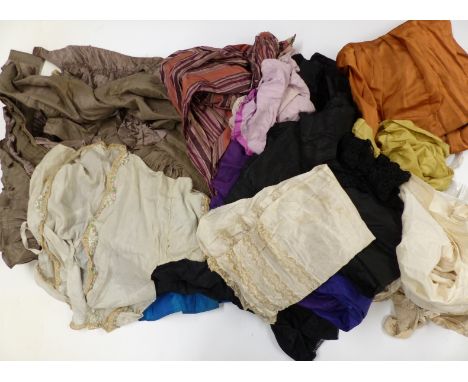 A collection of vintage clothing to include Victorian items&nbsp;&nbsp;