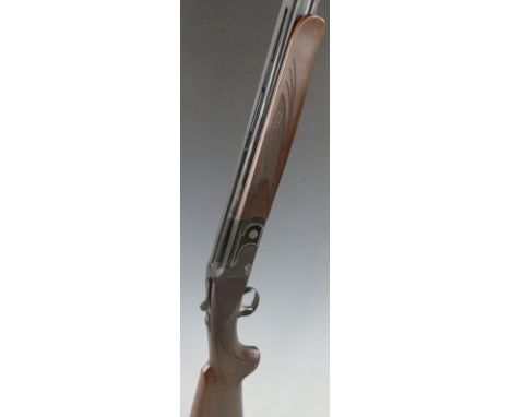 Khan Arms Revo K226 .410 over and under shotgun with named and engraved lock, chequered semi-pistol grip and forend, single t