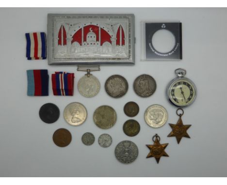 British Army WWII medals group awarded to Ivor Gardner, Paganhill, Stroud, comprising 1939/1945 Star, France and Germany Star