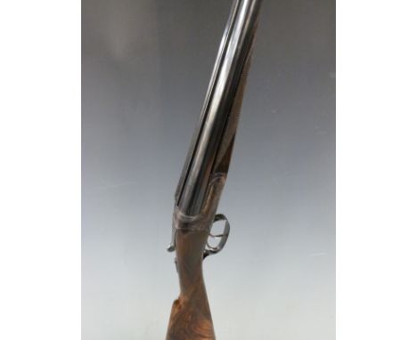 Westley Richards&nbsp;'Gold Name '12 bore&nbsp; ide by side boxlock ejector shotgun with hand detachable locks, high grade wa