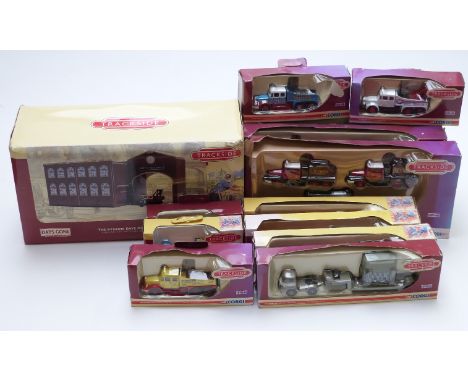 Thirteen Corgi and Lledo Trackside 1:76 scale diecast model vehicles, all in original boxes&nbsp;