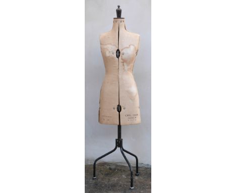 A vintage adjustable tailor's / dressmaking dummy&nbsp;