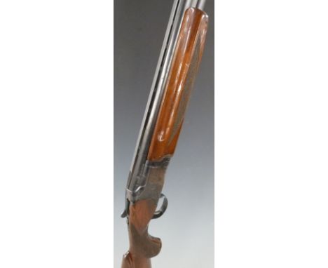 Winchester Model 101 12 bore over and under ejector shotgun with engraved lock, underside, trigger guard, top plate and thumb