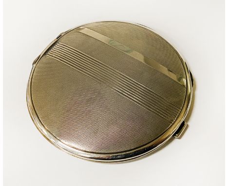 SILVER COMPACT - 124.3 GRAMS TOTAL APPROX