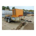 HPU-40 Trailer Mounted 40 ton Pipe Bursting Rig and Hoses