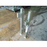 2 x New Unissued 2400kgs High Lift Screw Jacks for 4x4's etc 90cms as shown