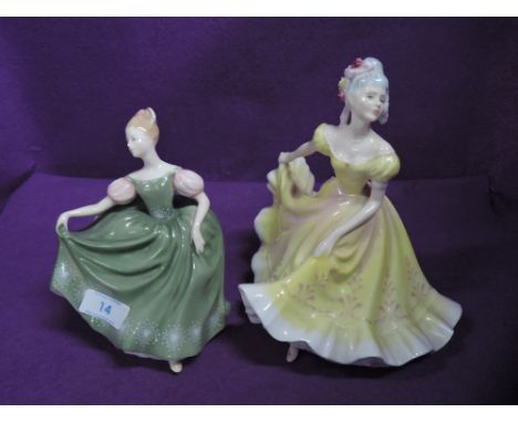 Two ceramic figures including Royal Doulton Michelle