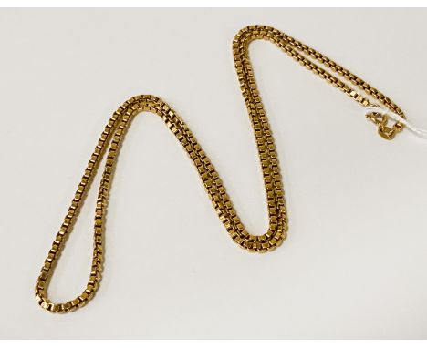 18CT BOX CHAIN 29.6 GRAMS APPROX