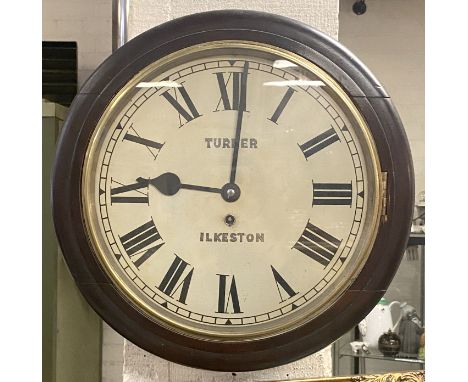 TURNER ILKESTON STATION CLOCK 38CMS (H) X 38CMS (W) APPROX