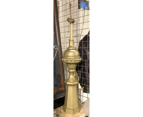 LARGE BRASS LAMP 115CMS (H) APPROX