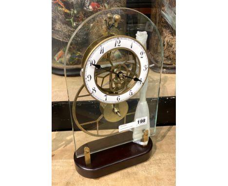 GLASS BOARD CLOCK 36.5CMS (H) APPROX