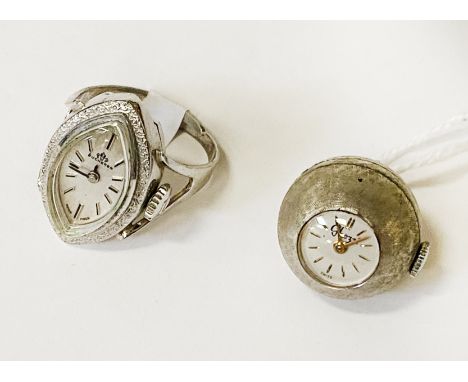 BEUCHERER RING WATCH WITH A GHEZZI PENDANT BALL WATCH