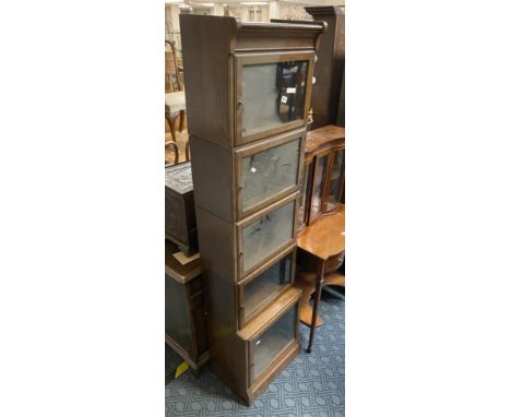 MINTY SMALL 5 TIER GLOBE BOOKCASE 