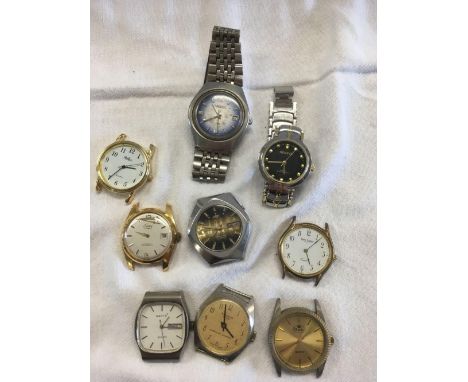 BAG OF VINTAGE WATCHES