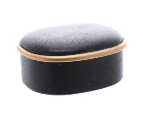 Patek Philippe leather watch box, with cushion