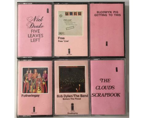 CASSETTES - ISLAND RARITIES PACK. A lovely pack of 6 x rare cassettes. Artists/ Titles include Nick Drake - Five Leaves Left 