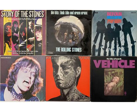 CLASSIC ROCK &amp; POP - LP COLLECTION. Around 50 x LPs also including a smaller selection of 19 x 7" featuring major artists