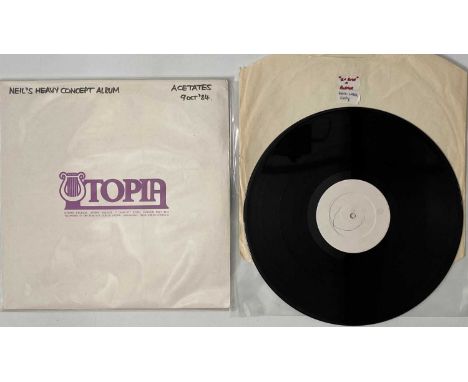 DIAMOND HEAD / NIGEL PLANER - WHITE LABEL / ACETATE PACK. A  rare pack of 1 x LP white label and 1 x acetate. Titles are Diam