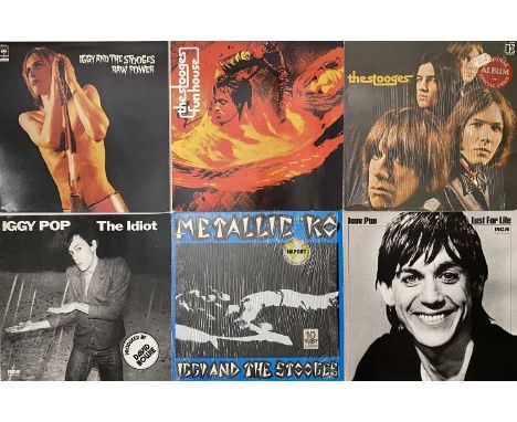 US (ARTISTS) ICONS - GARAGE/PUNK/WAVE. 12 x (predominantly) LPs featuring Iggy/Stooges, MC5, The Gun Club and Richard Hell. T