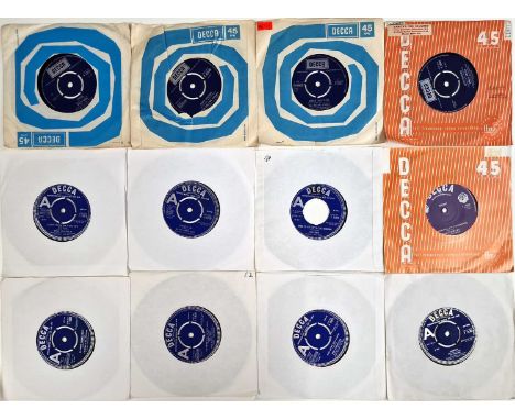 DECCA 7" COLLECTION (RELEASED FROM '67 ONWARDS). An extensive collection of around 95 7" singles. All were released on Decca 