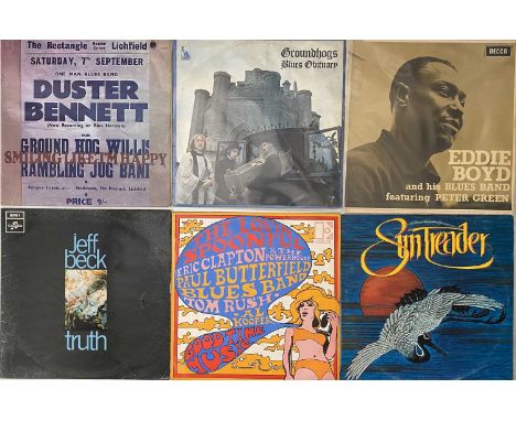 BLUES/BLUES ROCK - LP COLLECTION. Bluesy collection of around 53 x (almost entirely) LPs. Artists/titles include Eddie Boyd A