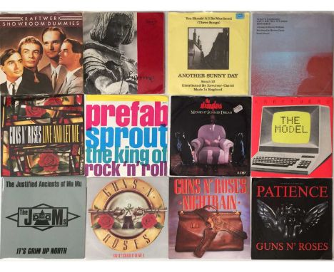 ROCK/POP/NEW WAVE - 7" COLLECTION. Neat large collection of around 350 x 7" including some select cuts! To include Another Su