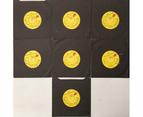 THE ROLLING STONES - LET'S SPEND THE NIGHT TOGETHER 7" (SEVEN ORIGINAL UK DEMO COPIES - RSR 112 DJ). Great opportunity to acq