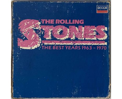 THE ROLLING STONES - THE BEST YEARS 1963-1970 (AUSTRALIAN BOX SET - RSBY1). A copy of the Australian-issued box set by The Ro