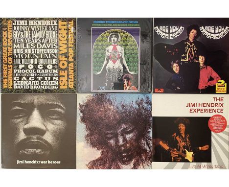 JIMI HENDRIX - LP COLLECTION. Lovely clean collection of 17 x LPs from Jimi. Titles are Are You Experienced/Axis: Bold As Lov