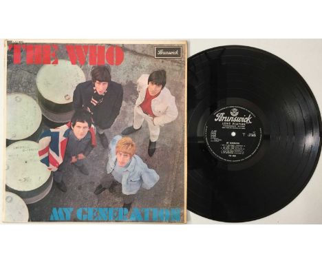 THE WHO - MY GENERATION LP (ORIGINAL UK COPY - BRUNSWICK LAT 8616). A well presented original UK copy of the seminal debut LP