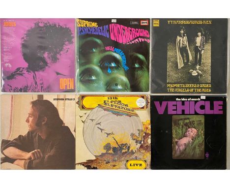 ROCK - LP COLLECTION. A collection of around 200 x LPs with some 12". Artists/ Titles include T Rex - Prophets, Seers &amp; S