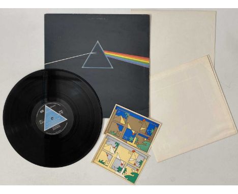 PINK FLOYD - THE DARK SIDE OF THE MOON LP (ORIGINAL UK 'SOLID BLUE' COPY - EMI HARVEST SHVL 804). A well-presented original U