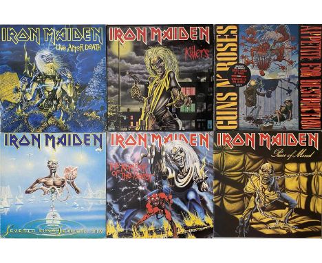 HEAVY ROCK/ METAL - LP COLLECTION. A quality collection of around 87 LPs. Artists/ titles include Guns N Roses inc Appetite F