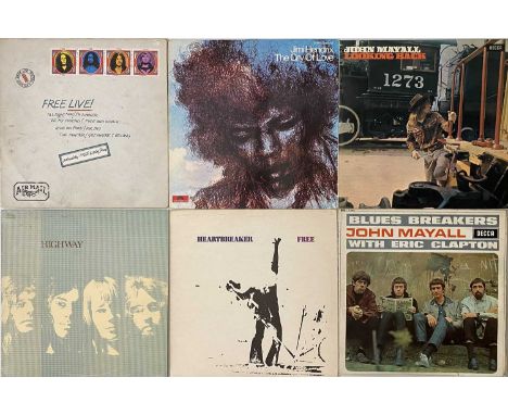 CLASSIC ROCK &amp; POP - LP COLLECTION. A smashing collection of 56 rock LPs. Artists/ titles include The Rolling Stones inc 