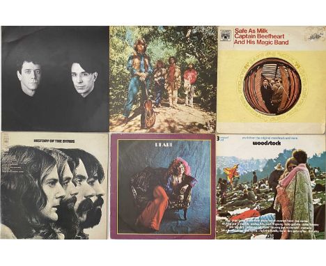 ROCK / CLASSIC ROCK - LP COLLECTION. A collection of around 61 x LPs. Artists/ Titles include Captain Beefheart - Safe As Mil