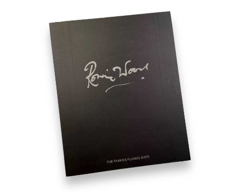 A fine example of the 2011 works by Ronnie Wood, issued as a portfolio by Washington Green under the name 'The Famous Flames'